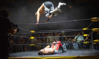 Wrestlingshow med Norsk eliteWRESTLING