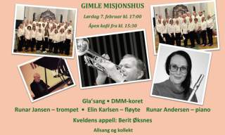 VINTERKONSERT på Gimle Misjonshus