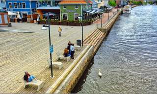 Elvelangs i Fredrikstad | Fredrikstad sentrum