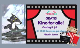 Gratis sommerkino: Den vesle grå ulven