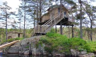 Norwegian Wild Cabins - The Treetop Island