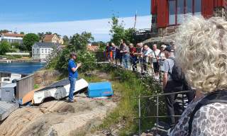 Guidet øyvandring med kjøpmannen i Lyngør