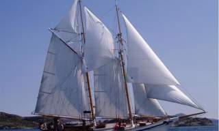 Küstenkultur-Segeln mit dem Schoner Aida