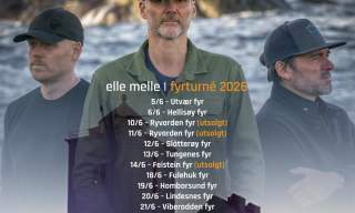 Konsert med ellemelle på Homborsund fyr