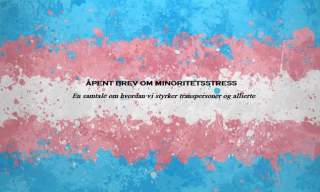 Minoritetsstress - hvordan støtte transpersoner og allierte