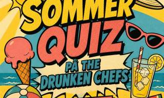 Sommerquiz på The Drunken Chefs