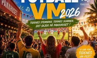 FOTBALL VM PÅ PAKKHUSET FARSUND