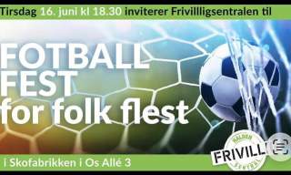 Fotballfest for Folk Flest