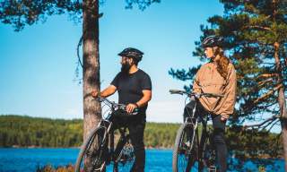 Sykkeltur: Rømsjøen rundt