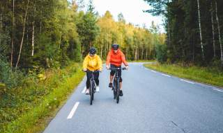 Sykkeltur: Øymarksjøen rundt