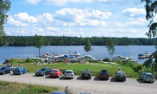 Guest harbour, Ørje above the locks