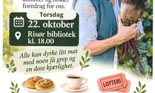 Annemors hage - NB påmelding til Risør Hagelag