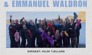 Konsert med KorMix & Emmanuel Waldron