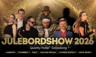 Julebordshow 2026 på Quality Hotel™ Sarpsborg