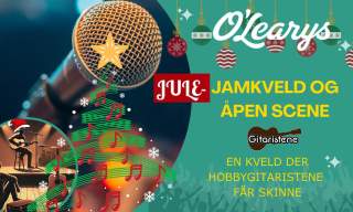 Jamkveld og åpen scene med Gitaristene