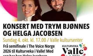 Konsert med Trym Bjønnes - og Helga Jacobsen: KULTURVEKA