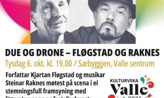 Due og Drone - Fløgstad og Raknes: KULTURVEKA