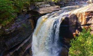 Rafossen i Kvinesdal