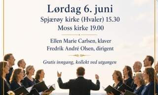 2 kor 1 dirigent | Konsert med Moss Kammerkor og Sangkoret Varden fra Sarpsborg