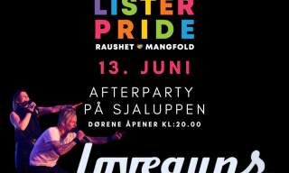 LOVEGUNS PÅ SJALUPPEN (Afterparty pride)