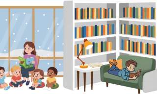 Vinterferien på biblioteket