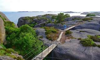 Der Küstenweg von Verftet nach Olavsundet