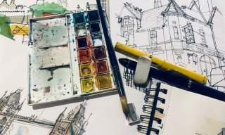 Let’s go Urban Sketching! Drawing on Location with Elwyn Edwards