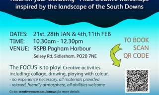Downs to the Sea Workshops | Winter Blues