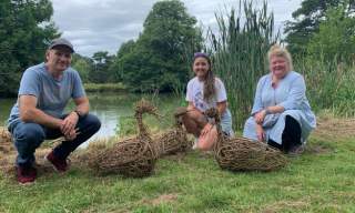 Willow Sculptures - Goose/Duck/Hen/Pheasant | Hedges and Hurdles