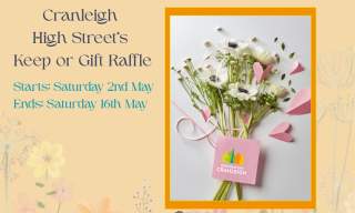Destination Cranleigh May keep or gift raffle