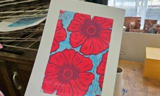 Woodcut Printing with Katherine Anteney