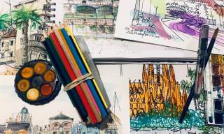 Urban Sketching with Elwyn Edwards: Let’s Make it Colourful