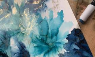 Summer Alcohol Inks | The Horton Arts Centre
