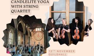 CANDLELIT YOGA WITH STRING QUARTET