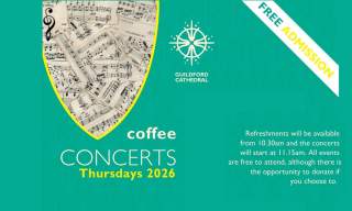 Free Coffee Concert at Guildford Cathedral