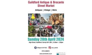 Guildford Antiques and Brocante Market - Sunday 28 April