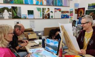 art-K Sip&Paint Art Workshops for Adults