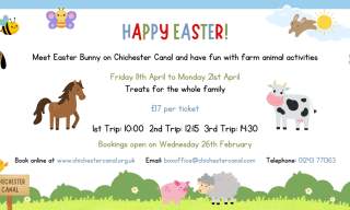 Easter Boat Trip | Chichester Canal