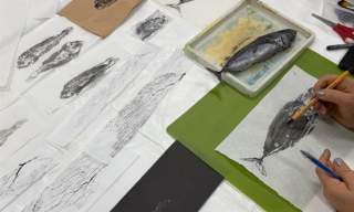 Gyotaku Fish Printing