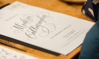 Christmas Calligraphy Workshop with Jodie Rose Calligraphy