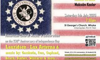 American choral music: celebrating the 250th anniversary of Independence Day
