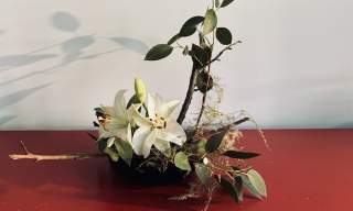 Ikebana Festive Flowers Workshop