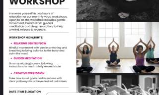 Yoga and Wellbeing Workshop