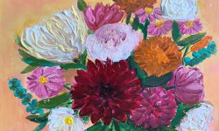 Paint Flowers using Acrylic | The Guildford Institute