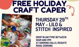 Free Half Term Craft Caper - Lilo & Stitch Theme | Dorking Halls