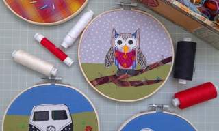 Hand-Stitched Fabric Appliqué