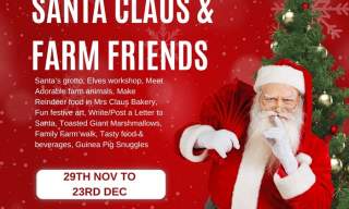 Meet Santa and Furry Friends at Northlands Farm