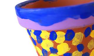 Decorate Your Own Mini Terracotta Pot | Roman Week
