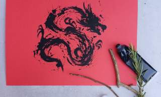 Painting with Sticks and Sponges | The Guildford Institute