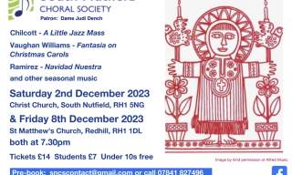 South Nutfield Choral Society December Concert